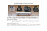 Radiation test of cordless phones(Motorola MPX200). 6 Cordless Phone Study The SAR value is measured with the phone transmitting at full power. When ... We did each measurement by