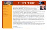 July 2009 AUDIT WIRE AUDIT WIRE - Institute of Internal ... · July 2009 AUDIT WIRE IIA HOUSTON OCTOBER 2012 Page 1 AUDIT WIRE MONTHLY INSIGHTS President’s Message 1 Luncheon and