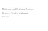 Middleware and Distributed Systems Message-Oriented MOM | Middleware and Distributed Systems MvL & PT