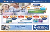 Exclusive - guardianpharmacies.com.au · Great value deals and more AT GUARDIAN PHARMACY EVERY TIME YOU NEED HELP *CHEMISTS’ OWN Osteo Relief 96 Tablets *NASONEX ALLERGY 140 Sprays