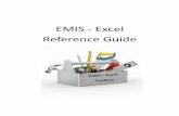 EMIS Excel Reference Guide - OME-RESA · EMIS - Excel . Reference Guide. ... In ell 2 of File (LAST NAME) click on the function icon. A. The Insert Function pop-up should appear.