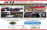 SCHOOL OF FITNESS SCIENCES...Kolkata School: PS Shraddhanjali, 33, Dr. Sundari Mohan Avenue, Next to Ladies Park, Kolkata - 700014 Ahmedabad School: 4thFloor, ‘B’ Wing, Iscon Center,