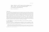 The Role of Proportionality in the ... - Prof. Enzo Cannizzaro · Enzo Cannizzaro* Abstract It is not contended in legal literature and jurisprudence that proportionality constitutes