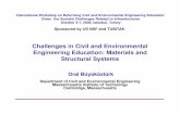 Challenges in Civil and Environmental Engineering Education: Materials and … · 2008-03-31 · Challenges in Civil and Environmental Engineering Education: Materials and Structural