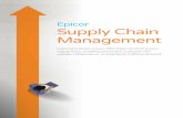 Epicor Supply Chain Management - Zift Epicor Supply Chain Management. Supply Chain Management. Linking