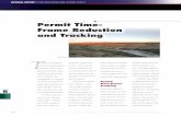 APPENDIX B Permit Time- Frame Reduction and Tracking · Permit Time-Frame Reductions (as of September 1, 2010) Priority 1. In 2007, the agency implemented the Project Time-Frame Tracking