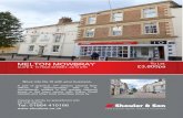 MELTON MOWBRAY To Let: £3,8 00pa · 2018-06-05 · Melton Mowbray, Leicestershire LE13 0UJ Tel: 01664 410166 commercial@shoulers.co.uk Prestigious Town Offices. ACCOMMODATION Standing