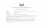Committee on NFPA 2112 · 2016-03-01 · 2.3.4 ISO Publications. International Organization for Standardization, 1, rue de Varembé, Case postale 56, CH-1211 Geneve 20, Switzerland.