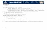 UC CENTER SACRAMENTO...UC Center Sacramento housing facilitation preferred I plan to arrange my own housing. Note: UCCS has limited housing available. If more students request housing