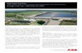 Substation Automation Products Reference Thai solar plant ... · Thai solar plant harnesses MicroSCADA Pro protection Energy from sun, delivered by ABB Substation Automation Products