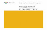Microfinance and Women’s Empowerment · MICROFINANCE AND WOMEN’S EMPOWERMENT 7 1. Introduction Albert Einstein once said, “The signifi cant problems we face can-not be solved