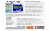 Logtag Trid30-7x Product Brochure - Chemie … Validation Products. PDF/Logtag...LogTag LogTag TEMPERATURE RECORDER REVIEW MARK START CLEAR STOP TEMPERATURE RECORDER with 30 day summary