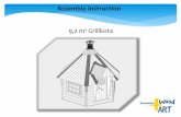 Assembly Instruction - Exaco assembly instructions 9.2 eng May... · Lay out the substructure as indicated and fasten the joints with 5x70 screws. Lay down the modular floor elements