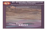 St. Stephen Protomartyrststephendp.org/eng/files/512123.030120.pdf · “Queridos hermanos: Dichoso el hombre que soporta la prueba, porque una vez aquilatado, recibirá la corona