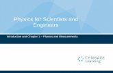 Physics for Scientists and Engineersritlg/courses/p1408/chapters/chapter1.pdf · Physics for Scientists and Engineers Introduction and Chapter 1 – Physics and Measurements. Physics