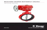 Technical Manual...Resilient Seated Butterfiy Valves – Torques Introduction : 3 All information herein is proprietary and confidential and may not be copied or reproduced without