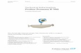 Proline Promass H 300 - Instrumart · Proline Promass H 300 6 Endress+Hauser Density measurement The measuring tube is continuously excited at its resonance frequency. A change in