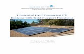 AnaMan Control of grid connected PV systems with grid ... · By signing this document, each member of the group confirms that all participated in the project work and thereby that