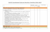 IGCSE Coordinated Sciences Revision Checklist 2016-2017mrjeffigcsecoordinatedsciences.weebly.com/uploads/1/4/3/7/14374246/igcse_coordinated...Topic B1 Characteristics of living organisms