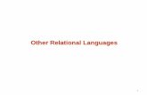 Other Relational Languageskzhu/se305/L6_ER1.pdf · Tuple Relational Calculus A nonprocedural query language, where each query is of the form {t | P (t ) } It is the set of all tuples