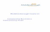Middlesbrough Council Business Continuity Plandemocracy.middlesbrough.gov.uk/aksmiddlesbrough/images/att88…  · Web view7 Reviewing, Updating and Testing the Business Continuity