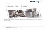 Technical report templates - WRAP 2025 Report _0.pdf · The scenario projection for aluminium POM projects an increase from 194k tonnes in 2018 to 203k tonnes in 2020, and to 223k
