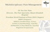 Multidisciplinary Pain Management - Hospital Authority · 2015-06-05 · Multidisciplinary Pain Management Dr Yeo Sow Nam Director, The Pain Specialist, Mount Elizabeth Hospital President
