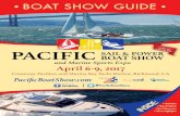 BOAT SHOW GUIDE - Latitude 38 · Page 4 • Pacific Sail & Power Boat Show Guide • April 2017 Pacific Sail & Power Boat Show and Marine Sports Expo April 6-9 • Craneway Pavilion