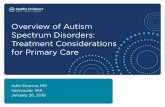 Bauman 2014 - Seattle Children's...Aditi Sharma, MD n couver, January 26, 2019 Seattle Children's HOSPITAL • RESEARCH • FOUNDATION Of Autisrn Spectrum Disorders: Treatment Considerations
