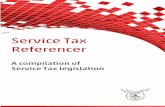 Service Tax Referencer - bcasonline.org · This Service Tax Referencer is a compendium of the current service tax legislation in India. Its design developed out of our own need, as