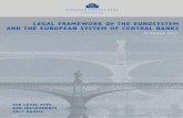 LEGAL FRAMEWORK OF THE EUROSYSTEM AND THE EUROPEAN … · This seventh legal booklet published by the ECB1 provides summaries of the main legal acts and instruments in the legal framework