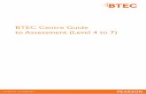 BTEC Centre Guide to Assessment (Level 4 to 7)manpalermo.it/wp-content/uploads/2016/06/BTEC... · BTEC Centre Guide to Assessment: Level 4 to 7 – Issue 4: December 2013 2 Assignments
