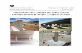 Implementation Guidance for Using Spread Footings on Soils ... · Implementation Guidance for Using Spread Footings on Soils to May 2014 Support Highway Bridges . 6. Performing Organization