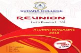 Permanently aﬃliated to Bang lore ... - Surana College · Surana College strives to maintain rela tions and connections with and amongst its ‘global fam ily’. ... • Institution