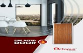 Octopus Catalogue - Agrow · BOMBA Licenses Our full range of fire rated door-set are approved by The Fire and Rescue Department of Malaysia. ... -MIMIC Plywood Flush Panel Designer