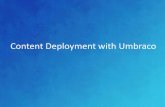 Content Deployment with Umbraco · Umbraco.config. Authoring Media Production . Media . Umbraco.config WebApi call “Distributed Cache Deployment” Pros Cons . Can deploy specific