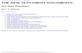 New Testament Documents by FF Bruce Contents Pageminnehahachurch.org/Library/06Writing/NTDocuments-Reliable-Bruce.pdfnew testament documents by ff bruce contents page the new testament