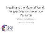 Perspectives on Prevention Research · structural elements, graffiti, rubbish, vandalism, lack of recreation space, public drinking, public drug use, abandoned buildings. Quality