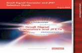 Small Signal Transistor and JFET Selection Guide - August 2002 · Small Signal Transistor and JFET Selection Guide August 2002 Table of Contents Product page General Purpose Transistors