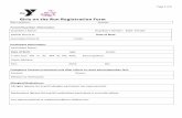 Girls on the Run Registration Form - Wilson Family …...(GOTR of the Coastal Carolinas) for all costs and expenses it may incur related to such treatment. I hereby grant to Girls