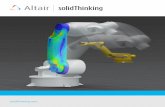 solidThinking - EnginSoft USA · The Power of Simulation-Driven Design In order to stay competitive while pushing the envelope on innovation, simulation must drive the entire design