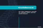 Spinal Cord Injury Guidance · spinal cord injury guidance 2017 icare 5 34 35 36 37 38 Contents 12.1.5 Level of support: Cervical 7–8 (C7–C8) no motor function below Assistive