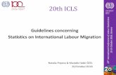 ILO Labour Migration - UNECE · •ILO’sconcern is the labour dimension, and in this context the protection of migrant workers; •The importance of short-term (less than 3 months)