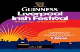 Celebrating the links between Liverpool and Ireland festival programme...Irish, love Irish music or are part of the Liverpool Irish Community, they can be electric or acoustic, rock