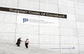 Supplier Code of Conduct - Lockheed Martin · 2020-03-23 · Office of Ethics and Business Conduct Lockheed Martin Corporation 6801 Rockledge Drive Bethesda, MD 20817 E-Mail: corporate.ethics@lmco.com