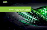 GPU-Accelerated Applications for HPC Industries| NVIDIA · 2016-04-12 · Hanweck Associates Real-time options analytical engine (Volera) Real-time options analytics engine Yes MiAccLib