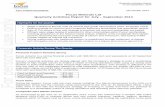 Focus Minerals Ltd Quarterly Activities Report for July For … · 2014-10-28 · Focus Minerals Ltd Quarterly Activities Report for July ... Wongatha, issued a letter to the Company