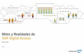 Mitos y Realidades de SAP Digital Access...SAP Application Access occurs when humans, devices or RPA/bots use the Digital Core via another licensed SAP application. SAP Application