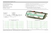 POWERLINE DETECTOR PRD-240 - Pearson Electronics · DETECTOR PRD-240 Accurate measurement of audio frequency (CS101) ripple injected on AC or DC power buses Separates injected ripple