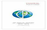 Projects Limitedcoastalprojects.co/documents/Annual Report 2014-2015.pdf · 2015-11-30 · 20 th Annual Report 2014-15 4 NOTICE Notice is hereby given that the 20 th Annual General